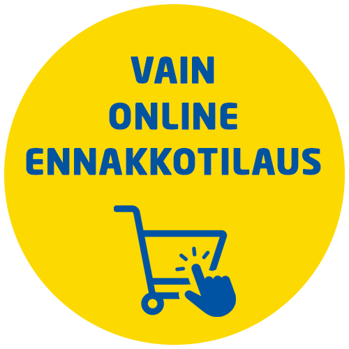 Vain online-ennakkotilaus