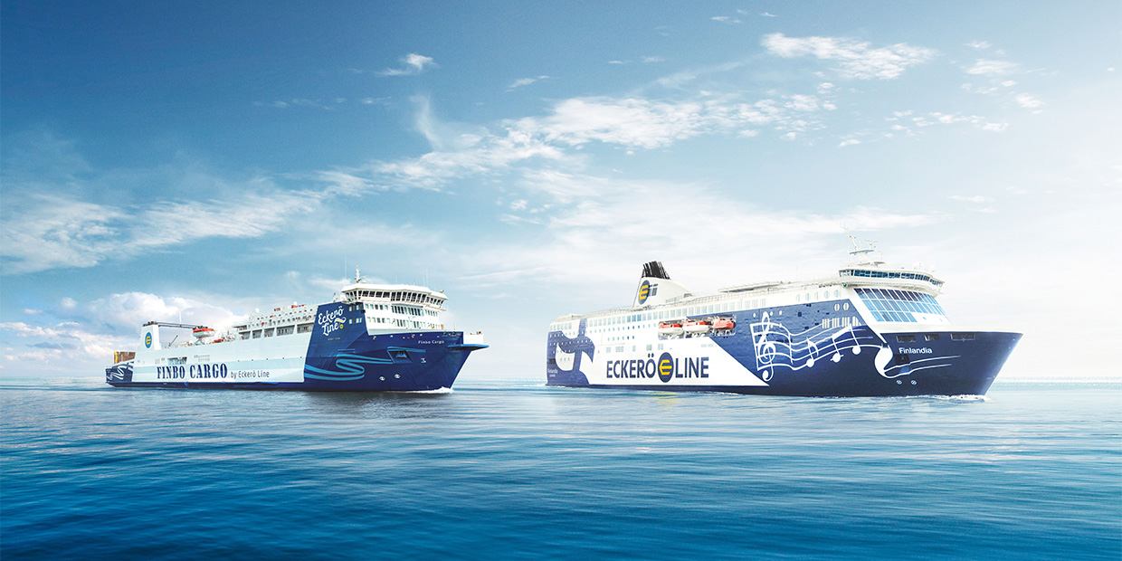 M/s Finlandia dockas i januari – Finbo Cargo trafikerar dagligen som normalt