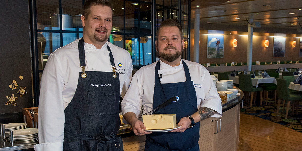 Juustopöytä päättää täydellisen buffetin