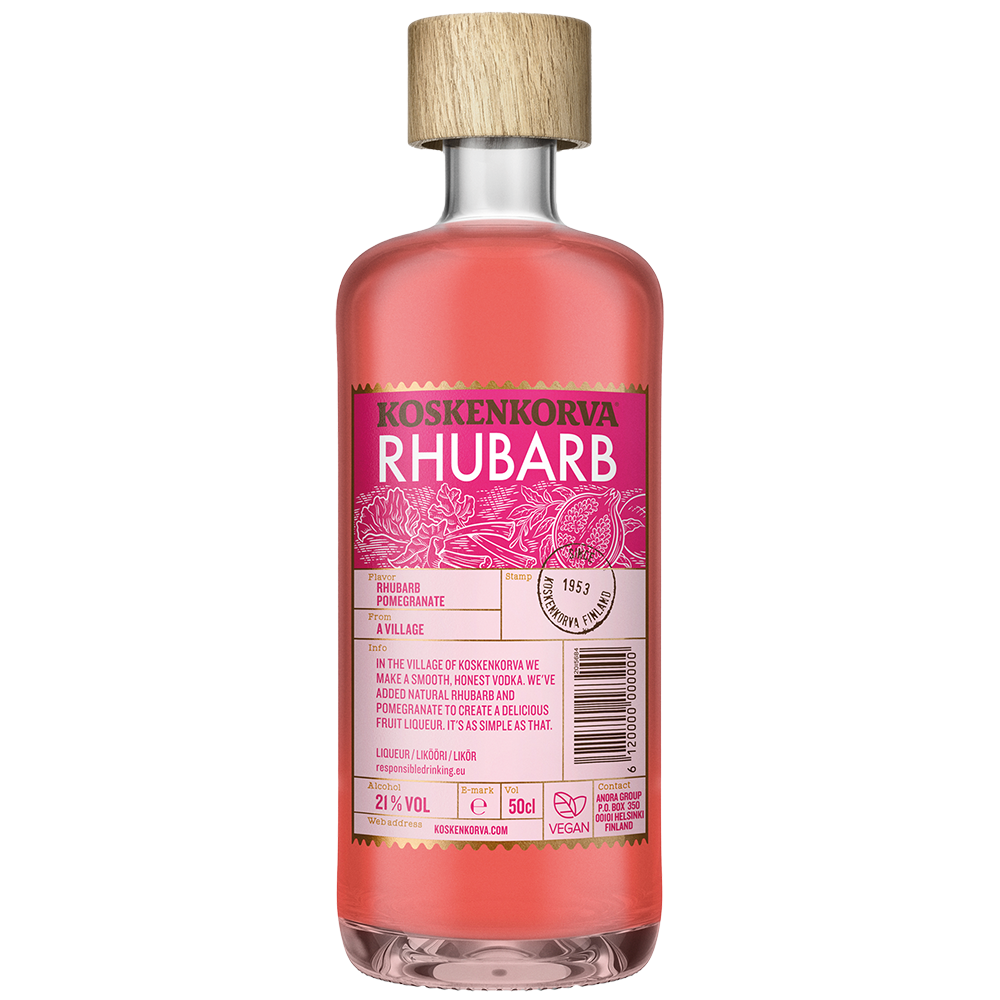 Koskenkorva Rhubarb