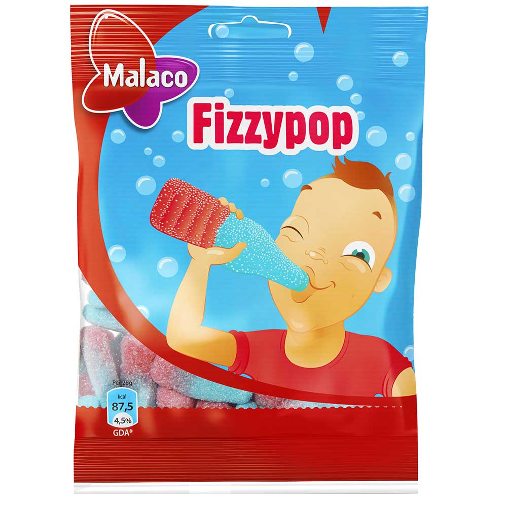 Malaco Fizzypop 450g