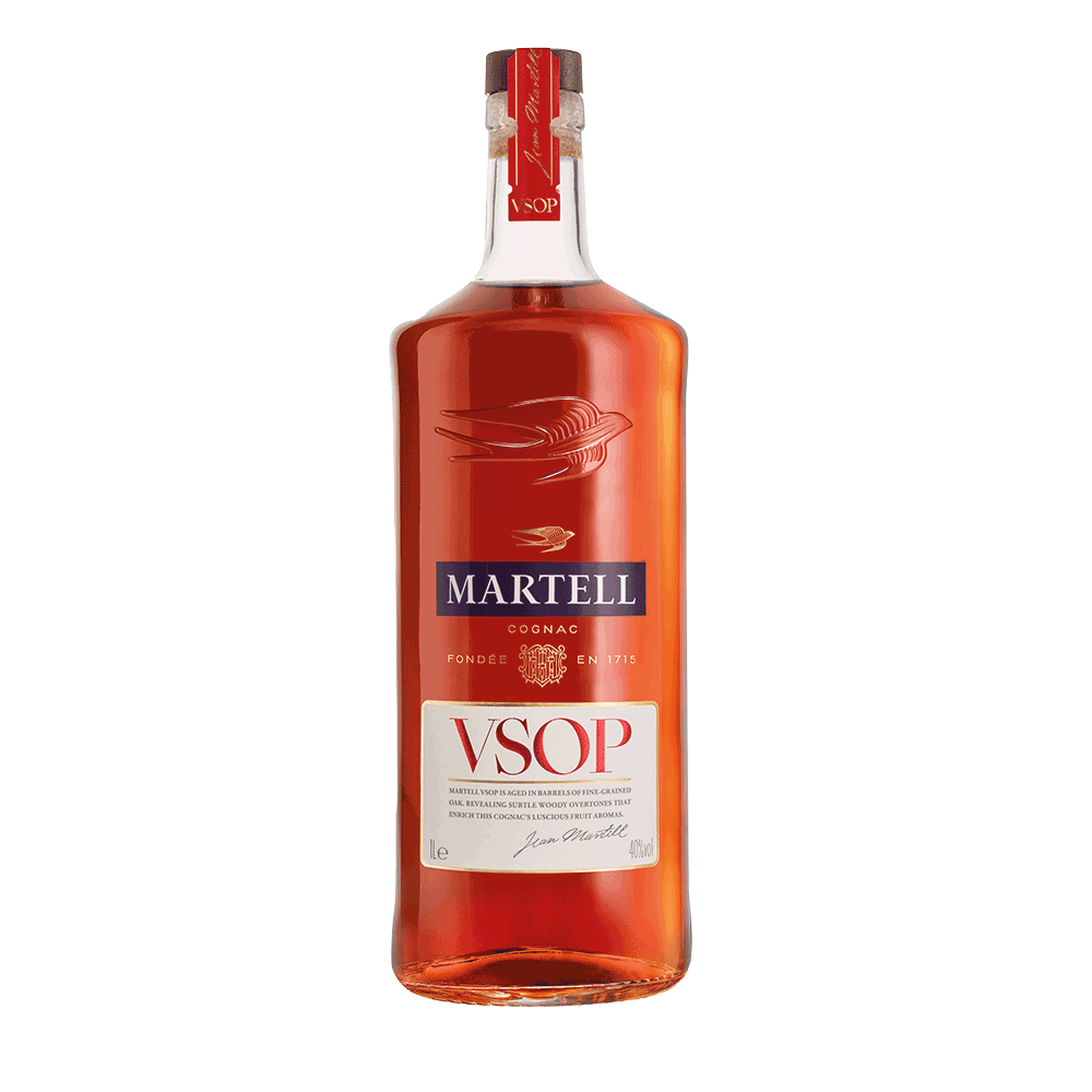 Martell VSOP  40%, 3 x 100cl