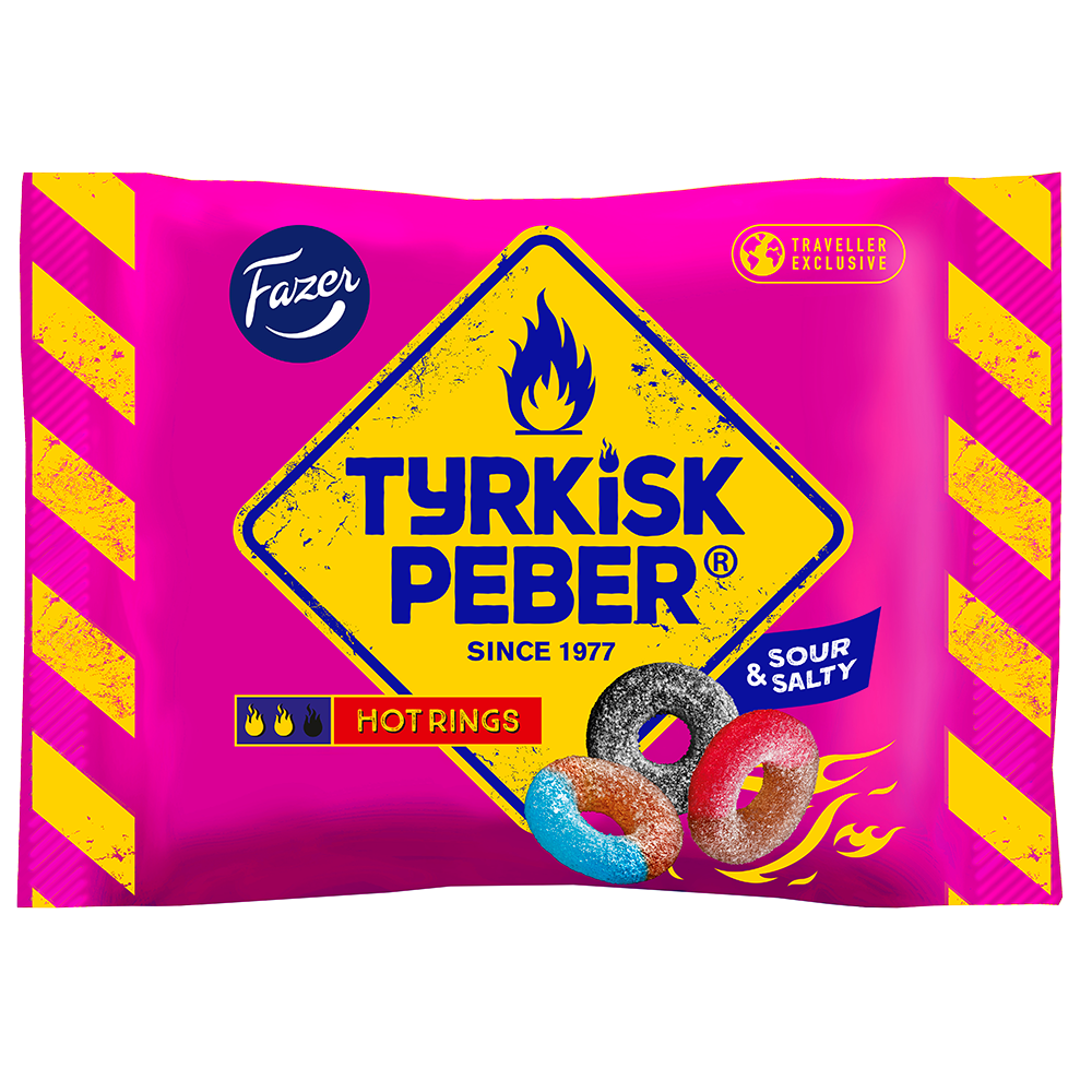 Fazer Tyrkisk Peber Hot Rings, 380g