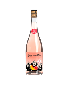 Thr3 Monkeys Sparkling Raspberry 6 x 75 cl