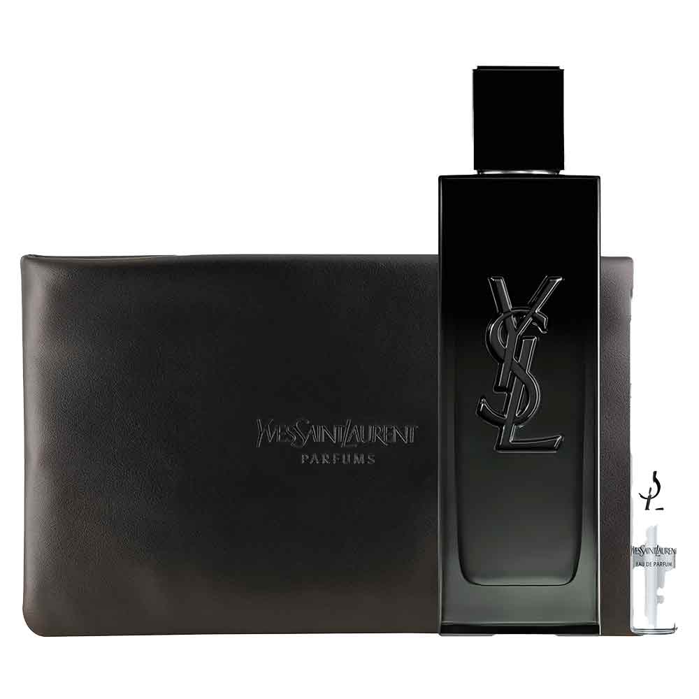 YVES SAINT LAURENT Myslf Set (EdP 100 ml + EdP 10 ml + Masculine Pouch)