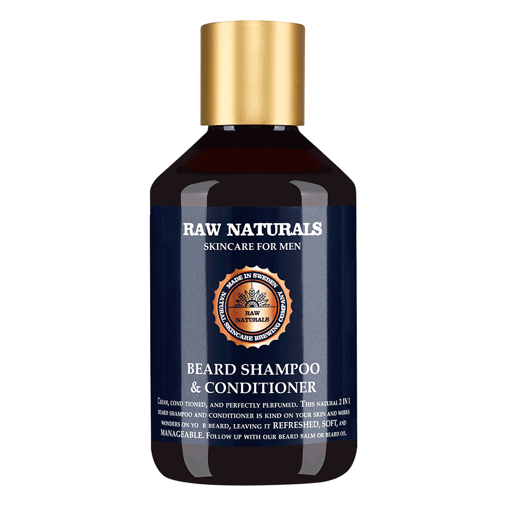 RAW NATURALS Beard Shampoo & Conditioner