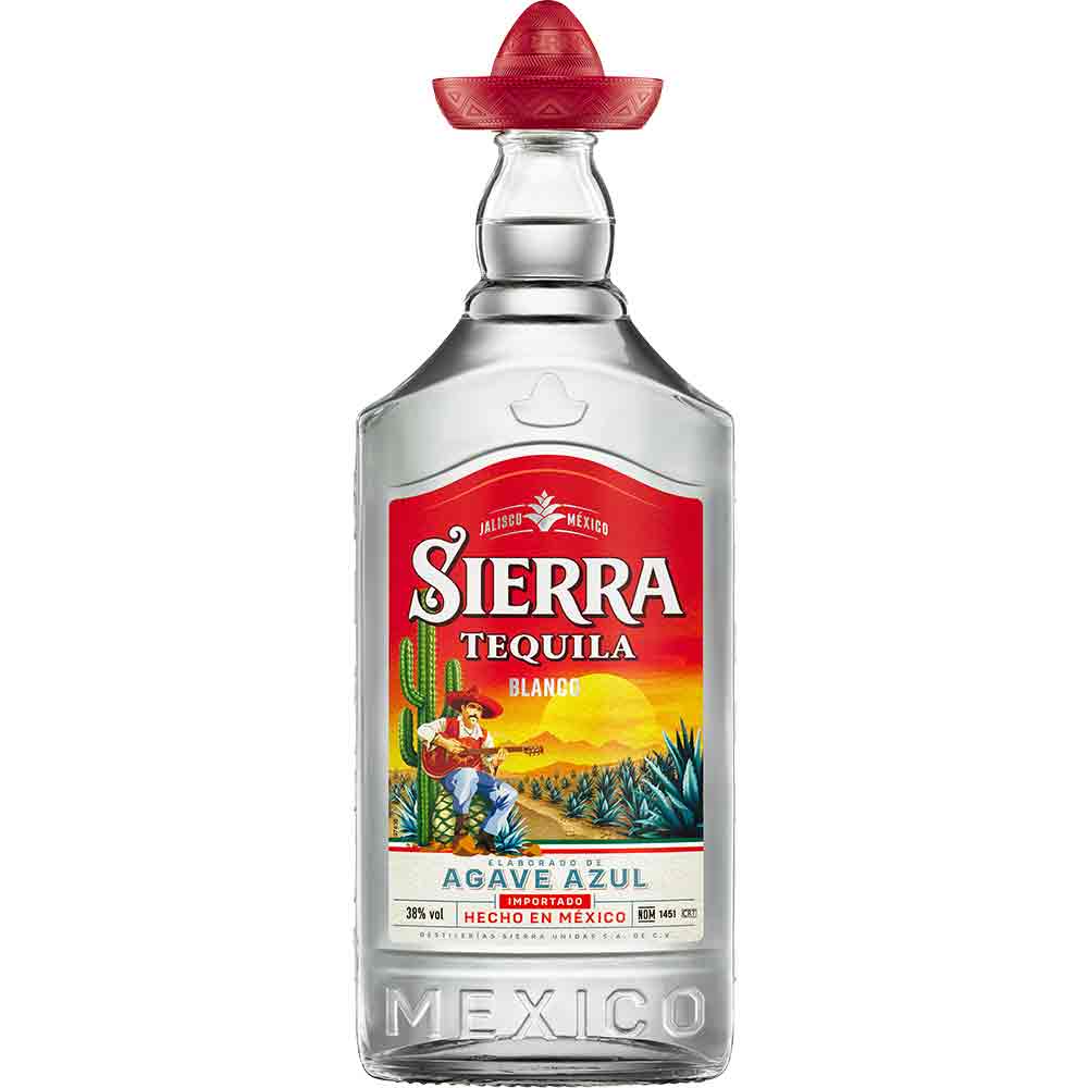 Sierra Tequila Blanco, 100 cl
