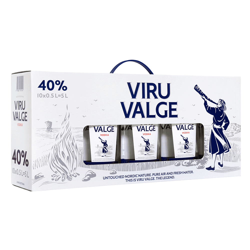 Viru Valge Multipack, 10 x 50 cl