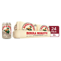 Birra Moretti, 24-pack