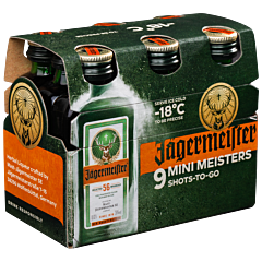 Jägermeister Orange 35 %, 9 x 2 cl