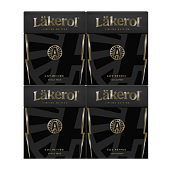 Läkerol Hot Pepper, sugar free, 4-pack