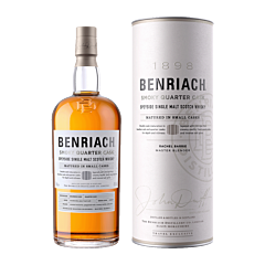 BenRiach Quarter Cask Peated 43 &, 6 x 100 cl