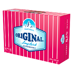 Hartwall Original Longdrink Cranberry 24-pack