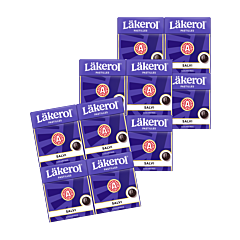 Läkerol Salvi sokeriton, 3 x 4-pack