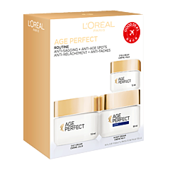 L'ORÉAL PARIS Age Perfect Set (Day Cream 50 ml + Night Cream 50 ml + Eye Cream 15 ml)