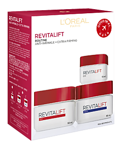 L'ORÉAL PARIS Revitalift Programme Set (Day Cream 50 ml + Night Cream 50 ml + Eye Cream 15 ml)