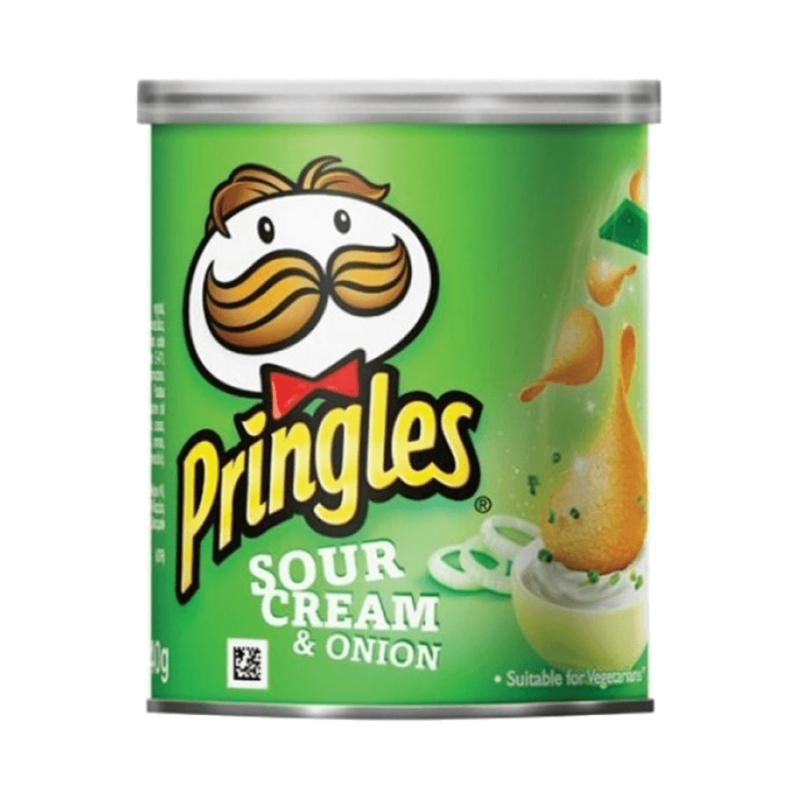 Pringles Small Can Sour Cream & Onion 12 x 40 g