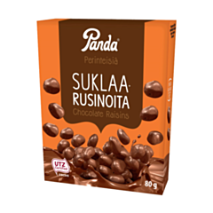 Panda Chocolate Raisins, 24 x 80 g