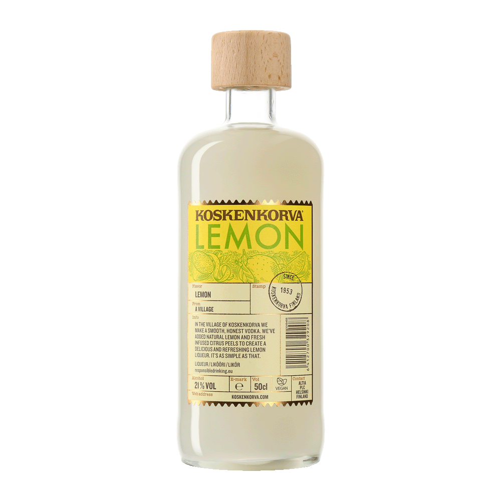 Koskenkorva Lemon Shot 50 cl 21 %