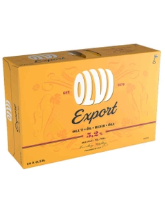 Olvi Export Beer 5,2% 24-pack