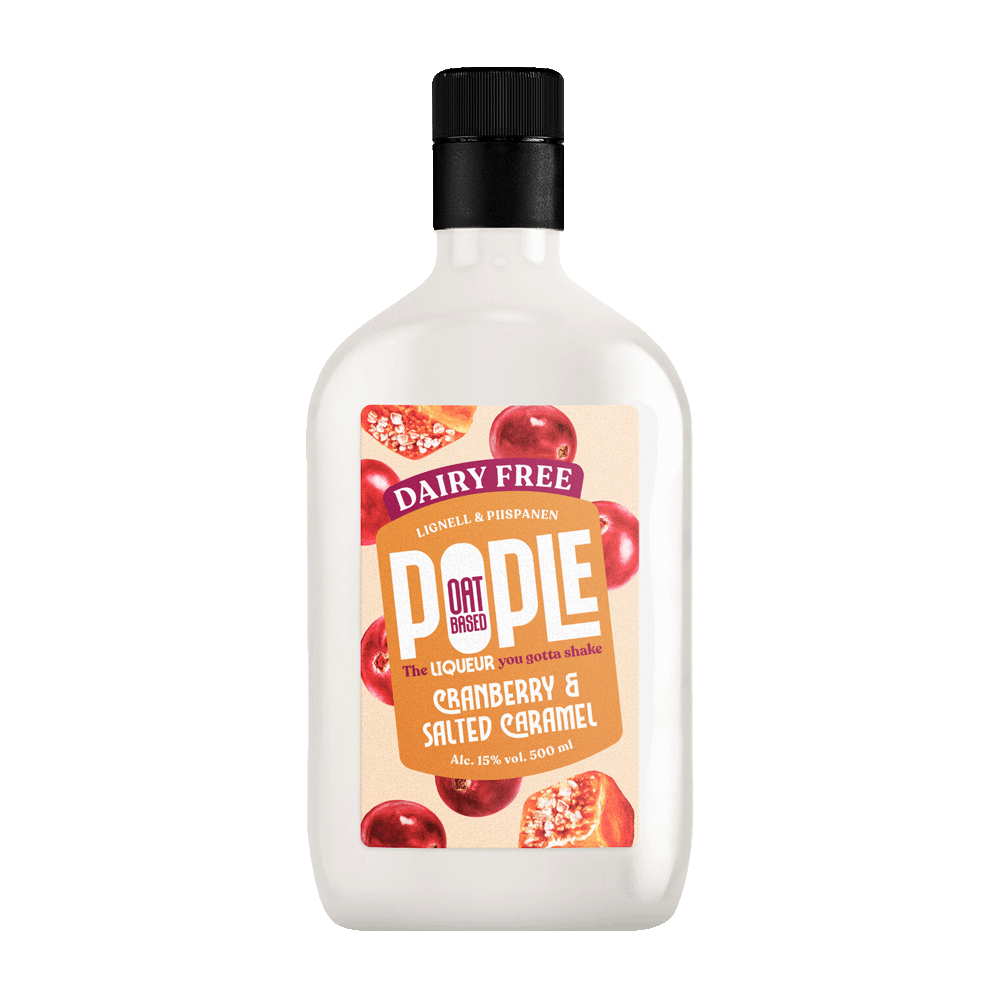 Pople Oat Cranberry & Salted Caramel 50 cl 15 %