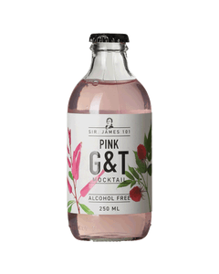 Sir James 101 Pink G & T Mocktail 12 x 25 cl