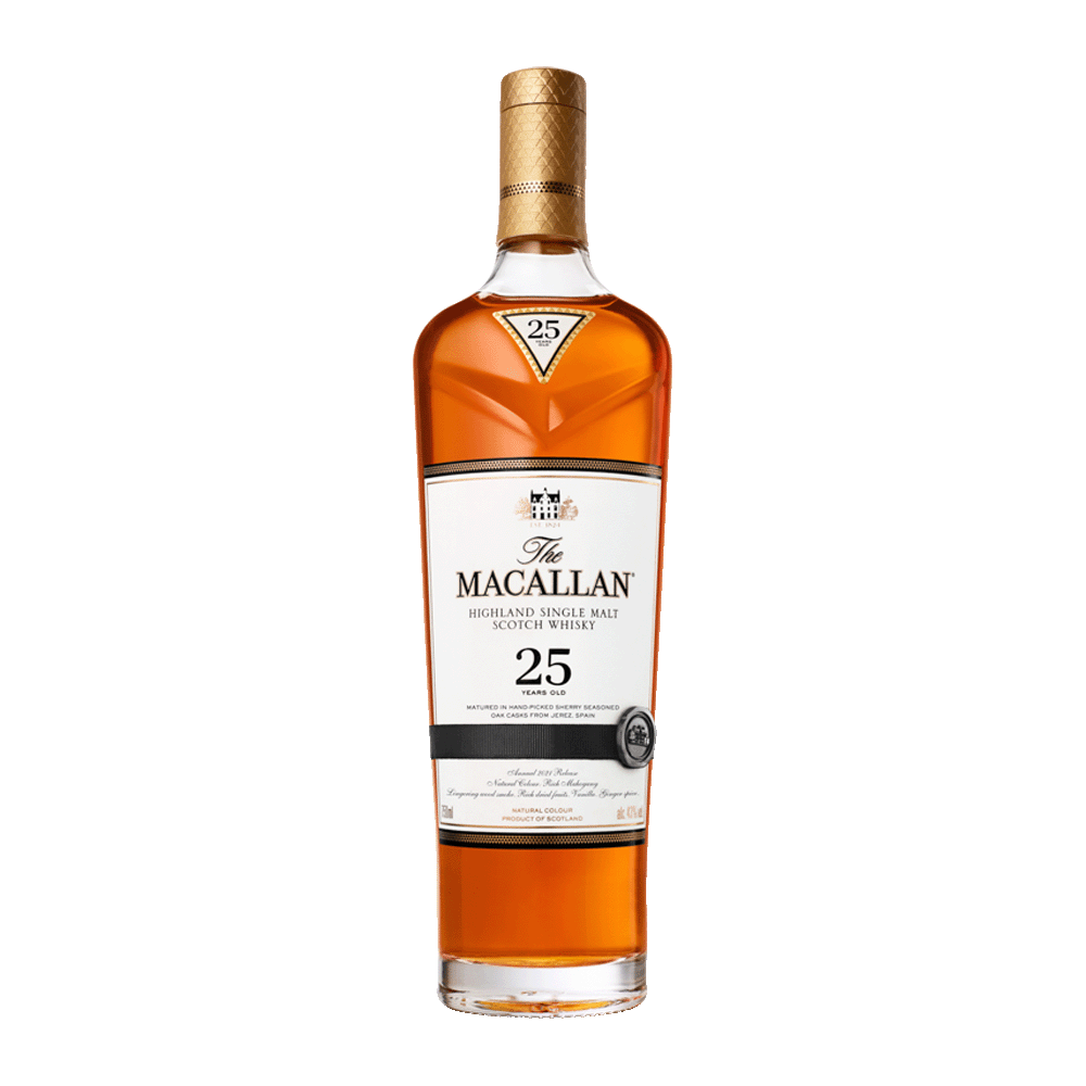 The Macallan 25 YO Sherry Cask 43 % 70 cl