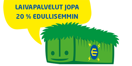 Laivapalveluita S-Etukortilla jopa 20 % edullisemmin