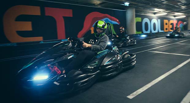 Karting-auto radalla