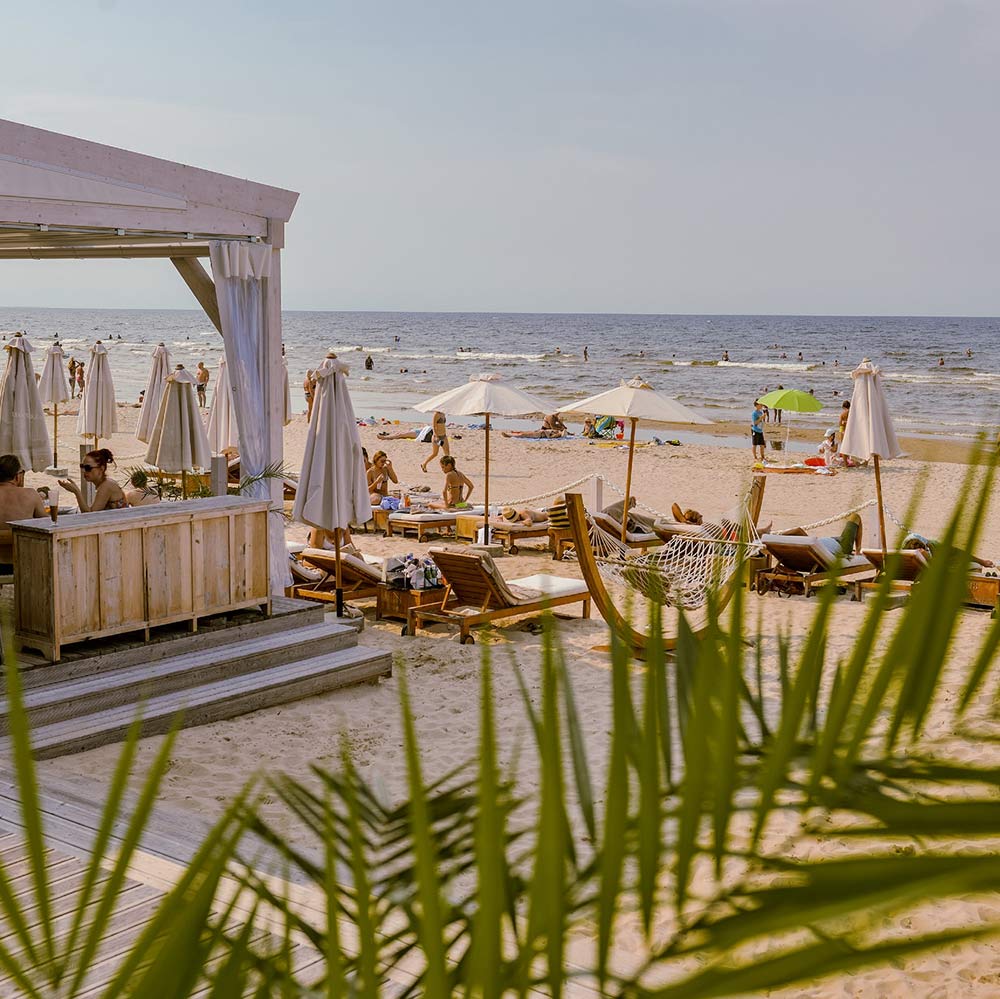 Jurmala ranta Lähde: Latvia Travel