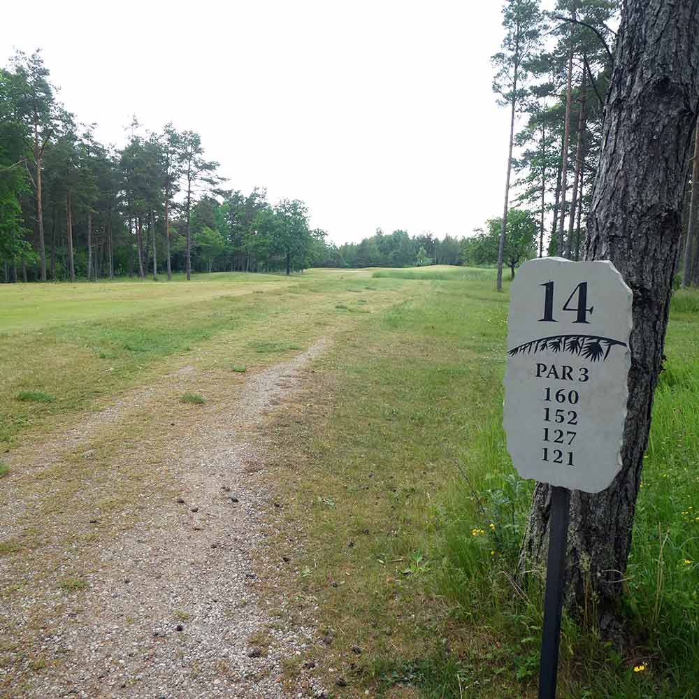 Saarenmaa Golf and Country Club, golfmatkalle Viroon